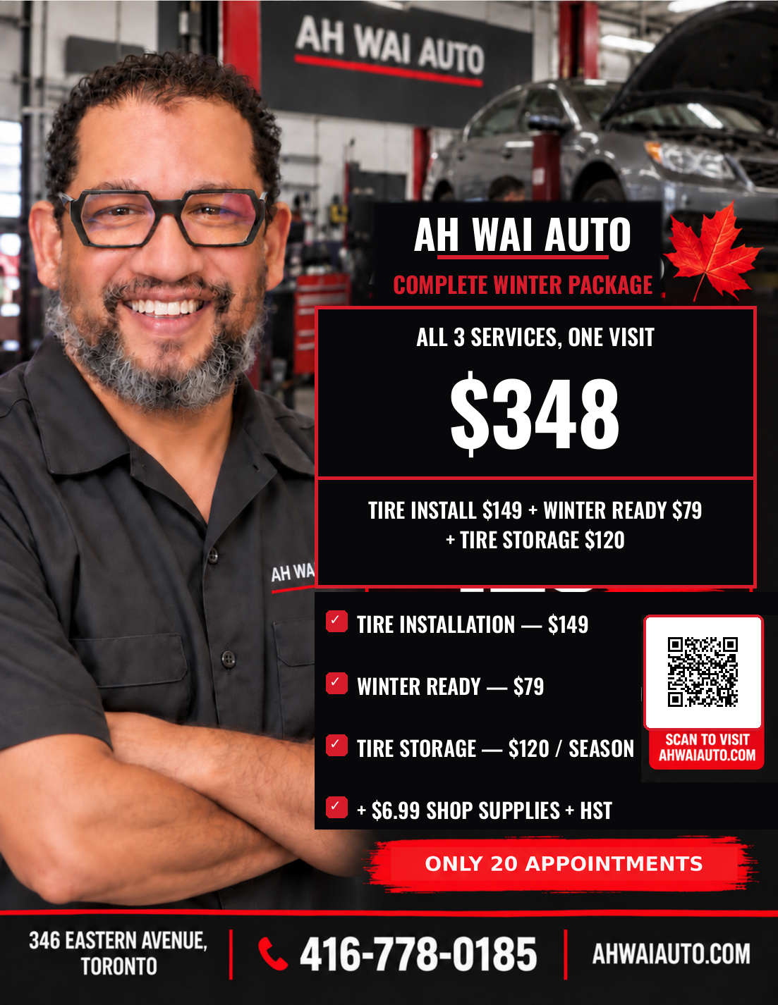 Complete Winter Package $348
